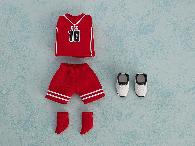 Nendoroid Doll Outfit Basketball Uniform Set [Red]