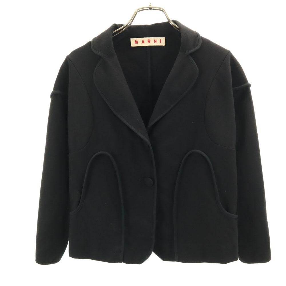

MARNI wool Jacket 40 black Women Used