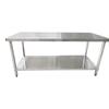 Zhishi Stainless Steel Double-Layer Kitchen Work Table