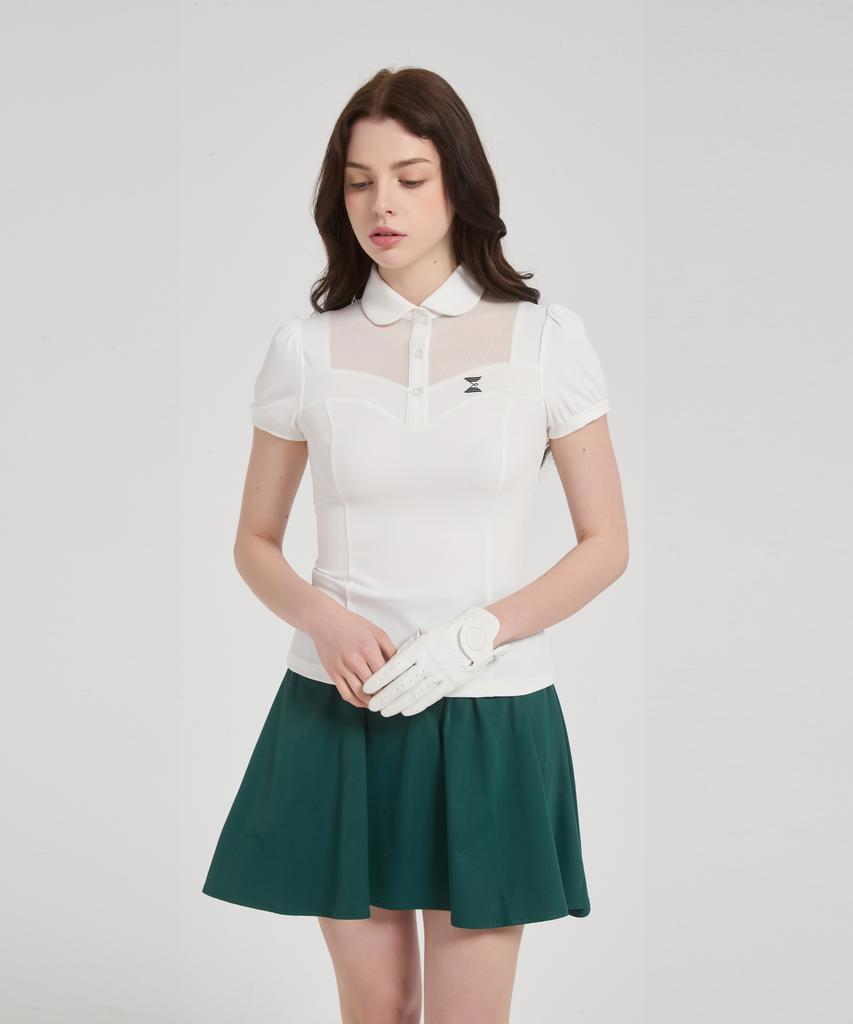 E.PARCA Ashley Puff Short Sleeve Top