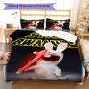 Rabbids Invasion Smile Bedding Quilt Set Quilt Cover Pillowcase Home Decoration Birthday Gift (1 * duvet cover + 2 * pillowcase, without core)