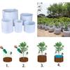 Eco-friendly Aeration Container Thickening Grow Bag Round Fabric Pots Root Container Plant Pouch