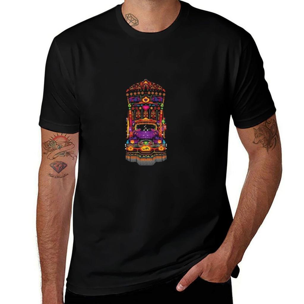 Truck Art Tshirt Antipilling Casual Tshirt