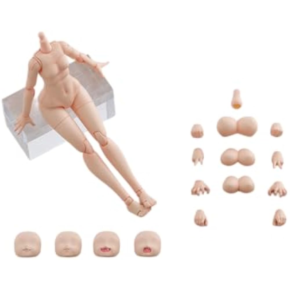 Aoshima Bunka Kyozaisha (AOSHIMA) Kemo Pla No.KO-01R Human Parts Set [Color A] Non Scale Approx. ...