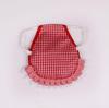 Dual-Layer Hen Saddle Apron with Feather and Back Protector