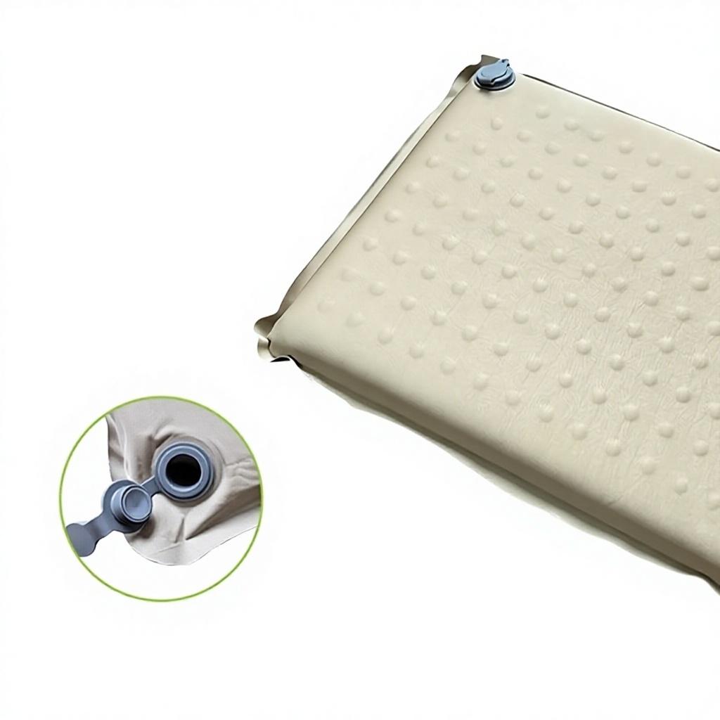 One-piece Automatic Inflatable Composite Fabric Special Cushion Wear-resistant Portable Lightweight Moisture-proof Mat Camping чёрный
