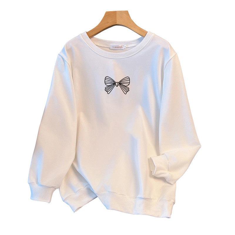 Plus Size Loose Hoodie for Autumn/Winter - 200-350 Jin
