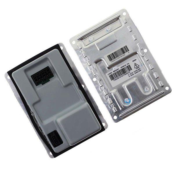 Silver Aluminum Xenon HID Headlight Ballast (1 pc) - Compatible with Au, Part Numbers 89030469/89030461