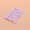 2pcsThickened Silicone Suction Cup 24Square Suction Cups Mobile Phone Tablet Luggage Suction Cup Universal Strong Adhesive Stand