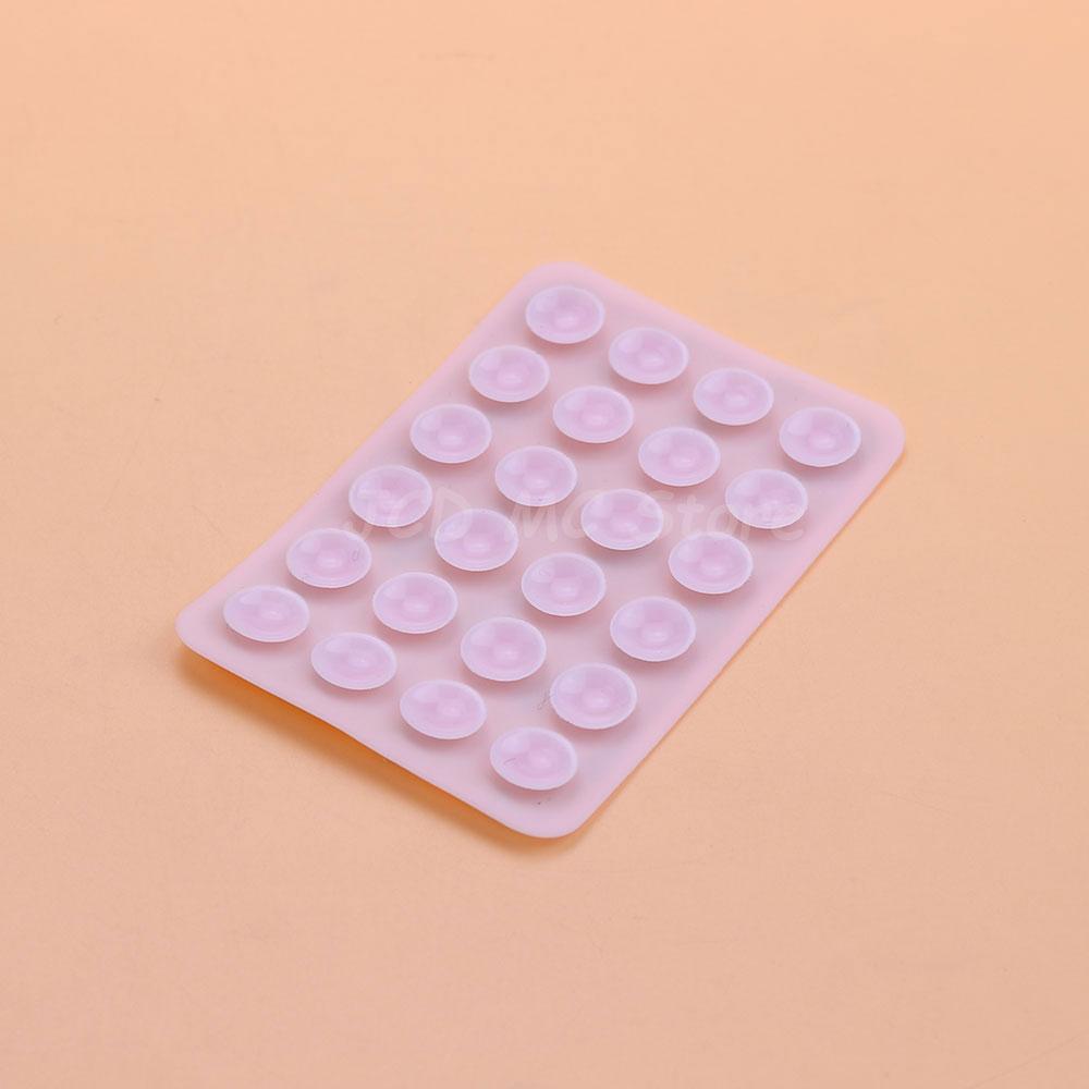 2pcsThickened Silicone Suction Cup 24Square Suction Cups Mobile Phone Tablet Luggage Suction Cup Universal Strong Adhesive Stand