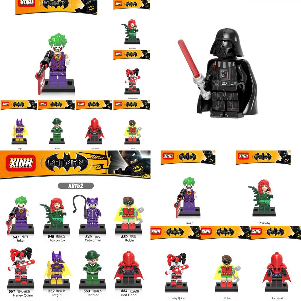Mini Figure di Batman Carina Per Costruire e Giocare Divertendo con i Bambini