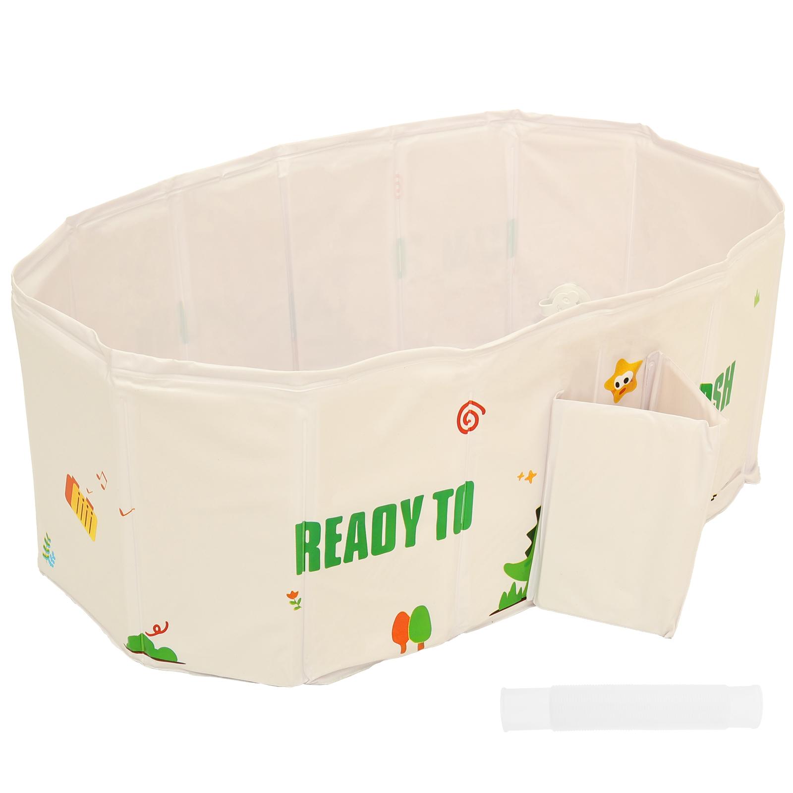 

Foldable Baby Bath Tub Thickened Large Size Portable Kids Collapsible Bathing Bucket Newborn Child SPA Hot Bathtub Bathroom Pool