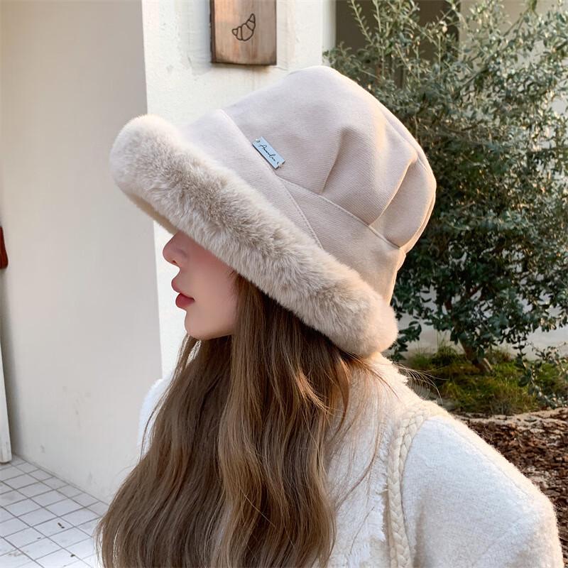 Winter Patchwork Earflap Bucket Hat