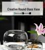 Elegant Large Glass Vase - Luxury Home Decor for Living Room Desktop