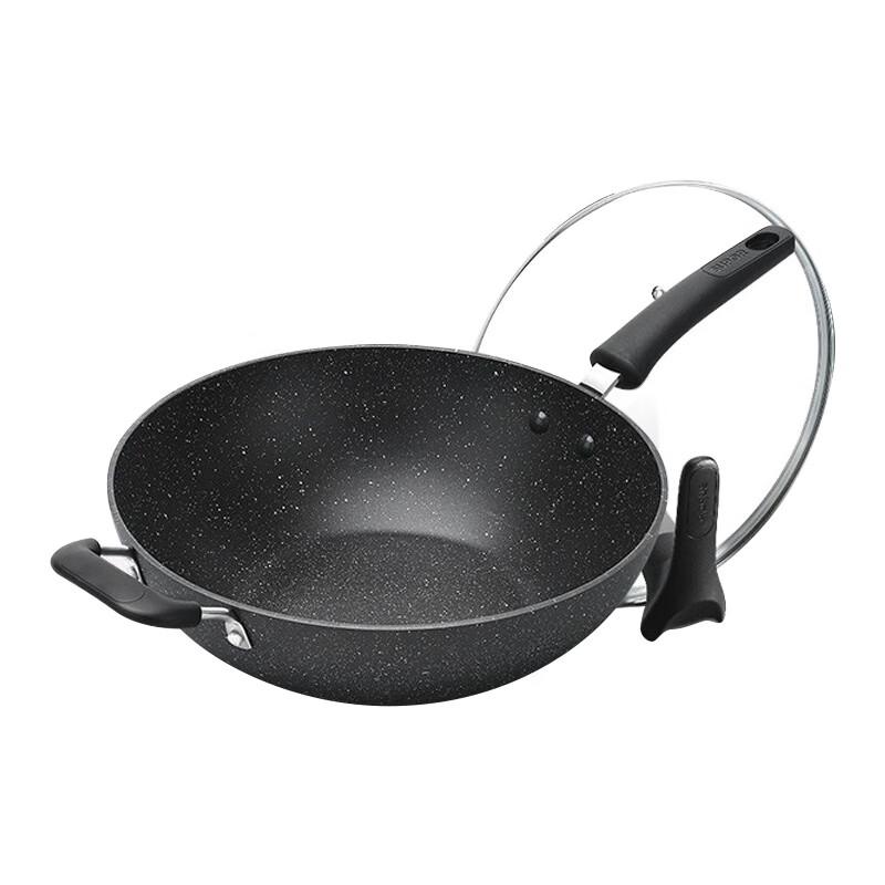 Supor Maifan Stone Non-stick Wok 34cm