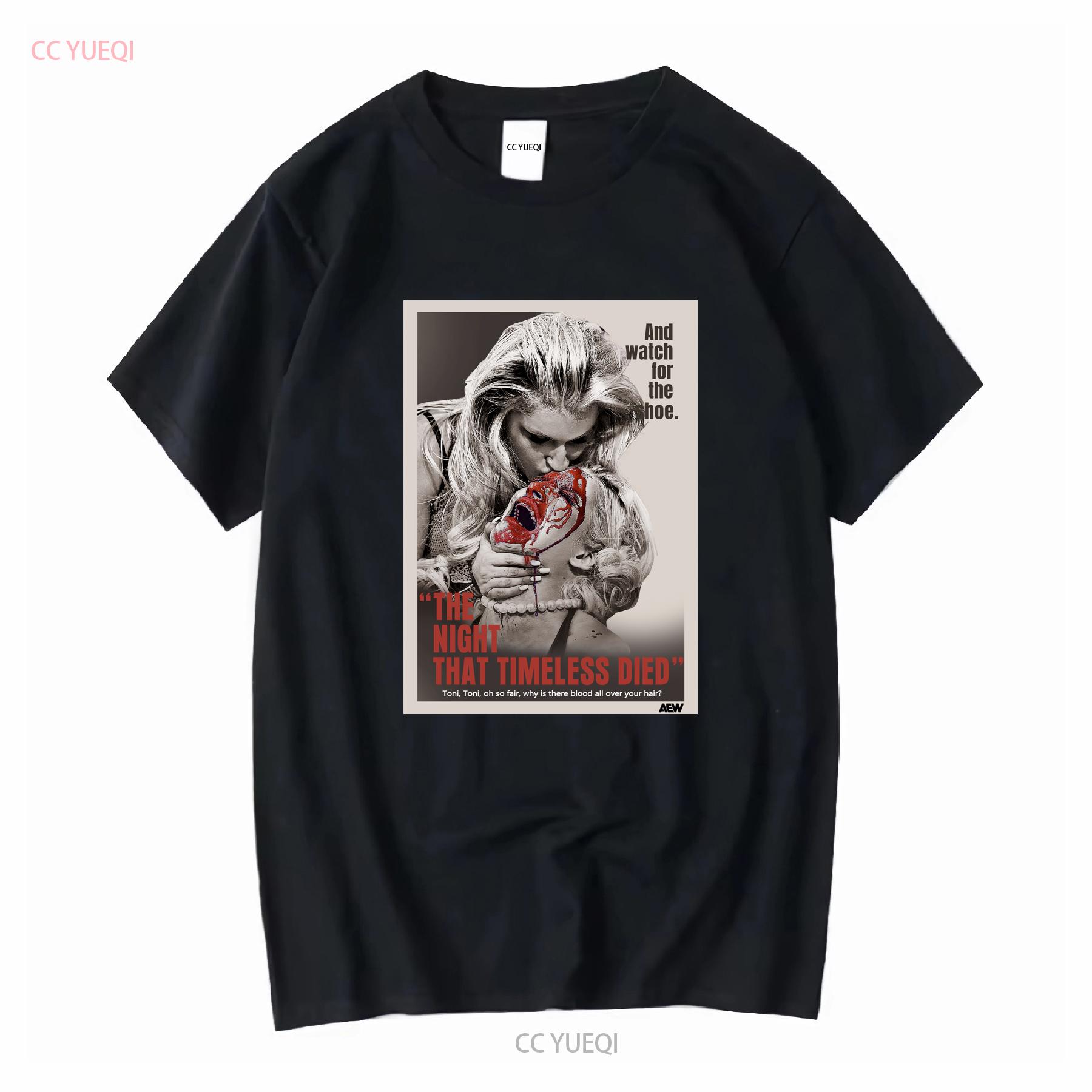

MARIAH MAY THE NIGHT THAT TIMELESS DIED AEW Official T Shirt vintage Washed graphic Comfortable Versatile Slightly Unisex Soft 4XL