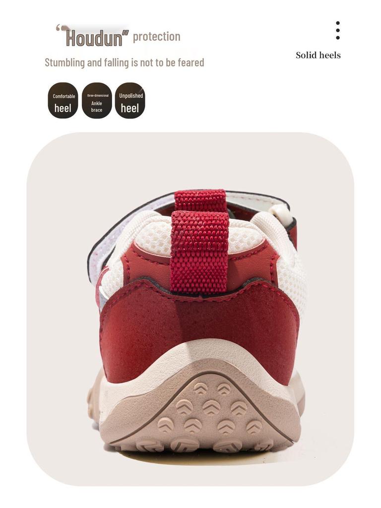 Bramille Kids' 2026 Spring Collection: Lightweight Girls' Running Shoes & Boys' Velcro Sports Shoes.