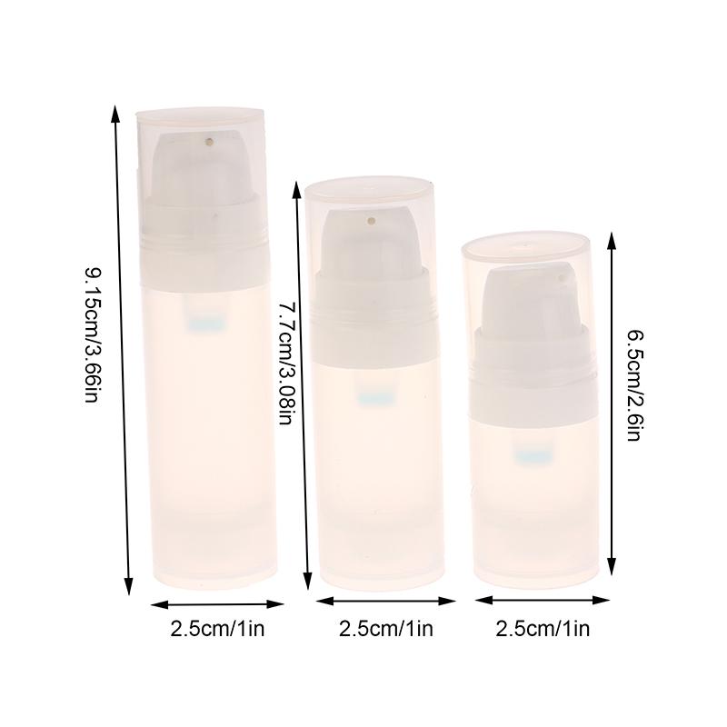 Dispenser Sub-Bottling Liquid Foundation Bottle Refillable Bottles Airless Lotion Bottle Cosmetic Container Vacuum Pump Bottles