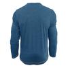 Herren Henley Kragen Langarm T-Shirts Einfarbig Frühling Herbst Freizeit T-Shirt Herren