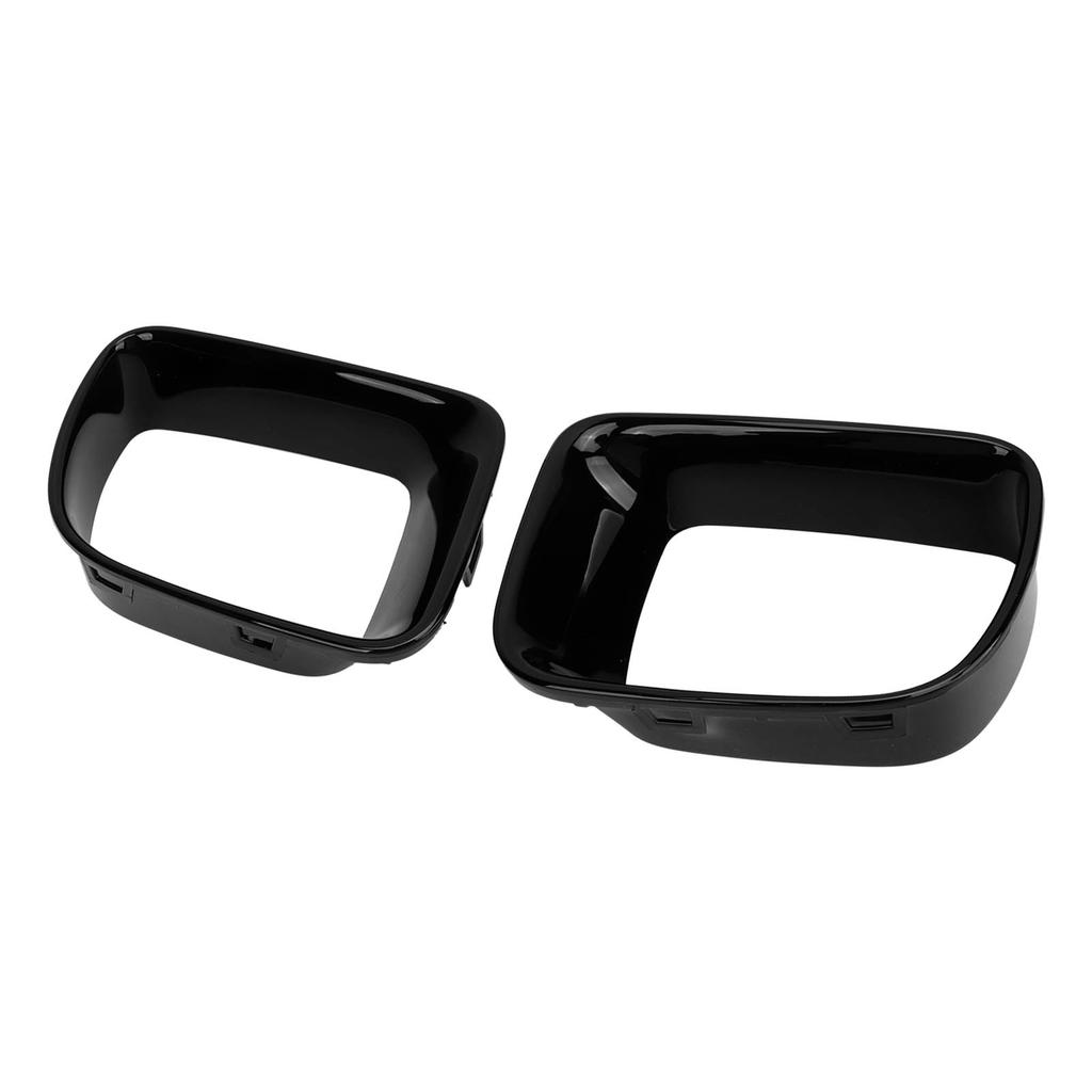 2Pcs Car Front Lower Grille Frame Trim 51119803941 Gloss Black Air Brake Duct Frame For Countryman