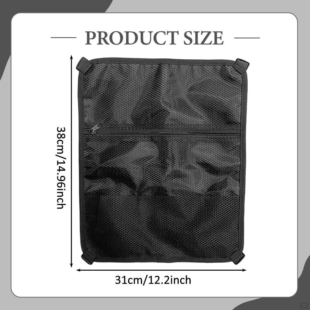 Paddle Board Deck Bag Mesh Storage Portable Pouch Carry for Dinghy Water