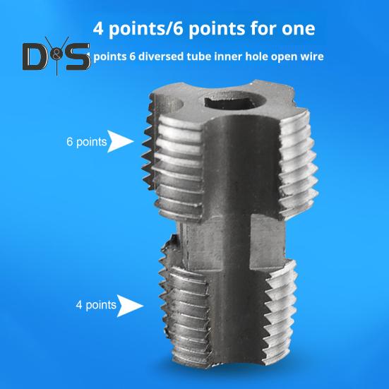 Threading Tool Rustproof Easy Installation Clean Accurate Threads DIY Hand Threading Plumbing Tap Accessories