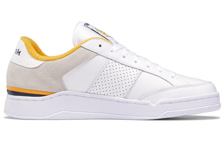 Men's Sneakers Reebok Ad Court 'White Gray Yellow'
