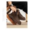 Men's Retro High-Top Work Boots: 2025 Autumn/Winter Thick-Soled Casual Martin Boots