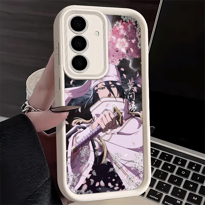 Phone Case for Samsung Galaxy A17 A16 A15 A14 A13 Bleach Kuchiki Byakuya A56 A36 A26 A55 A35 A25 A54 A34 A24 A53 A33 A23 A07 A06