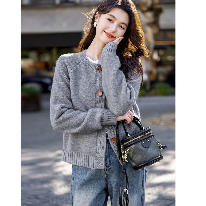 Mokana Retro High-End Long-Sleeve Knit Sweater