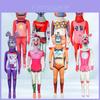 Game Theme Kids Costume Polyester Role Play Outfit For Halloween Party And Stage Performance