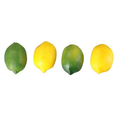 Photography 6/10PCS Kitchen Wedding Lifelike Simulation Fake Fruit Artificial Lemon Decoration