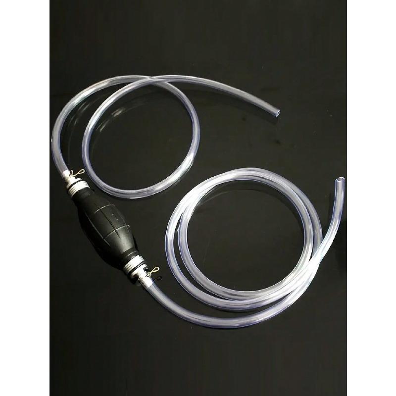 Manuelle Kraftstoffumfüllpumpe, Siphonpumpe für Benzin Gas Öl Kraftstoff Benzin Flüssigkeit Wasser Aquarium Manuelle Handumfüllpumpe