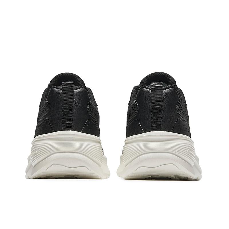 Anta Flying High Mesh Lightweight Low Top Casual Running Shoes Women sneakers Black White 922445510-4