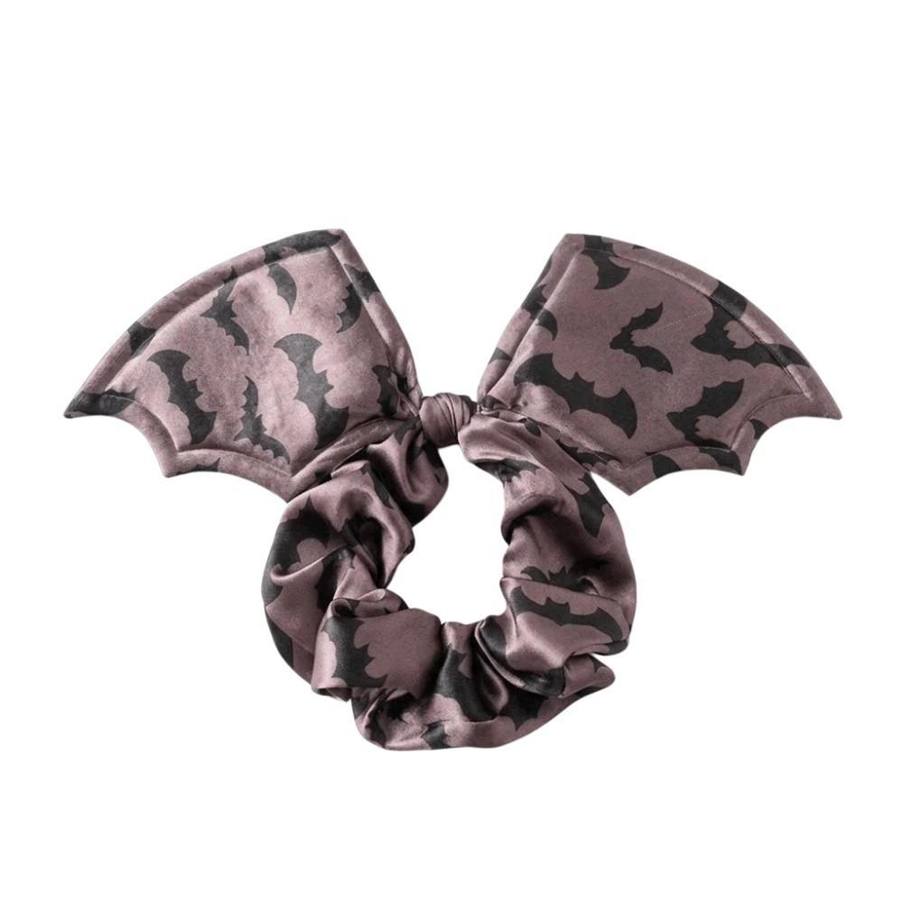 Gothic Bat Scrunchie Star Spider Web Hair Tie Creative Halloween Hair Bow  Masquerades