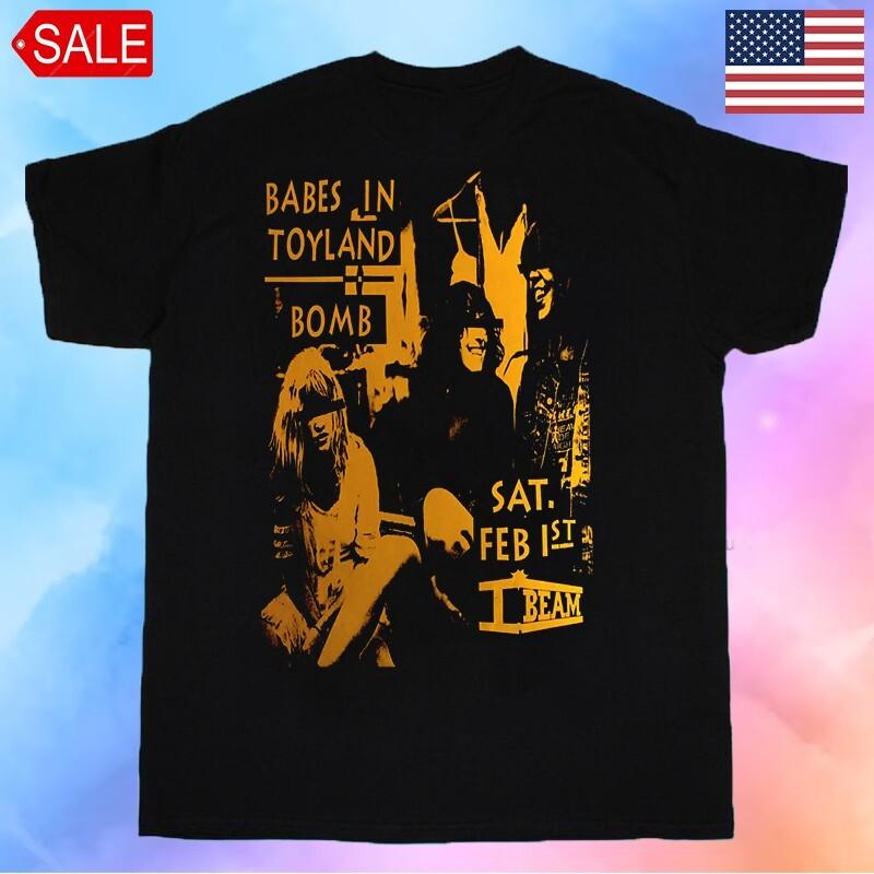 Babes in Toyland Band Bomb Album Concert Music Unisex Shirt All Size UU361 Unisex T-Shirt XXL