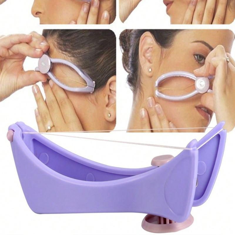 Women's Facial Hair Remover, Spring Thread Epilator Cheeks And Eyebrows ,Hair Products And Accessories For Barber Salon Beauty Travel Essentials