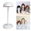 1 Pcs Wig Head Stand 25-48cm Adjustable Mushroom Top Hat CAPs Display Holder Non Slip for Salon Styling Display  Drying