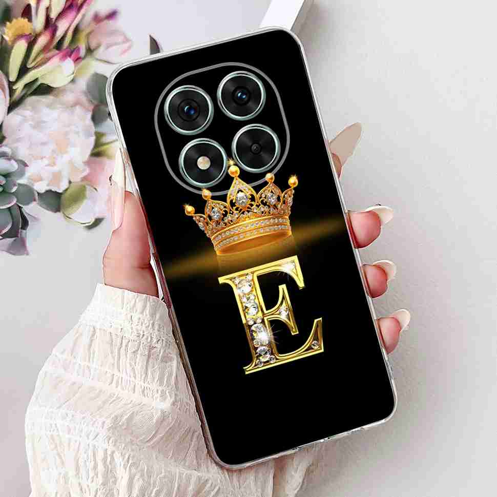 For Redmi Note14 Pro 5G Casing 6.67" Diamond Letter Back Cover Soft Silicone Cases For Xiaomi Redmi Note 14 Pro 5G Coque Fundas