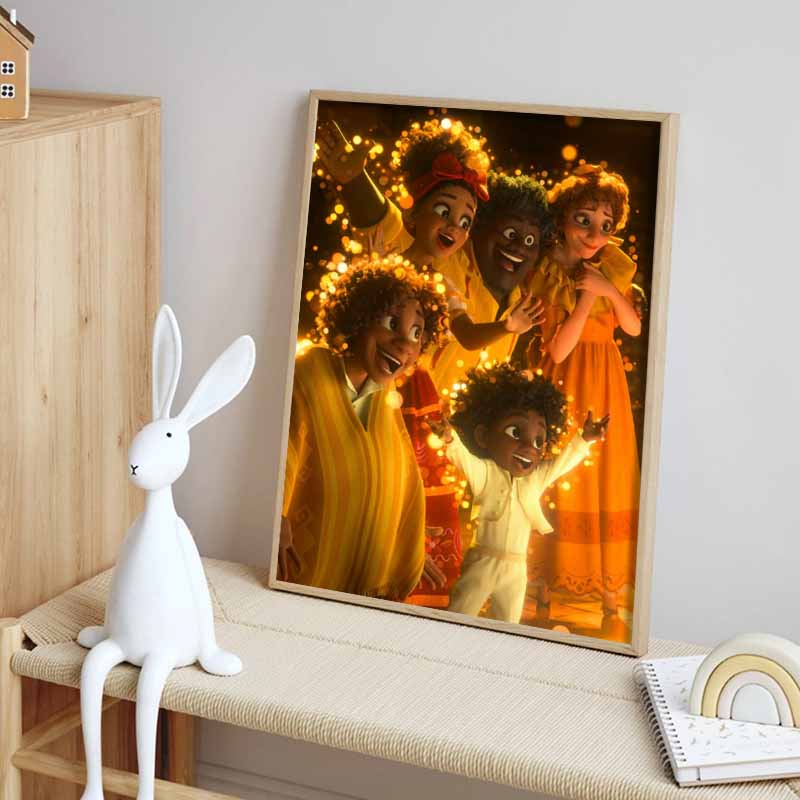 Disney Diamond Painting 5D Full House Family Portrait Cartoon Movie Cross Stitch Embroidery Handmade Gift Home Decoration