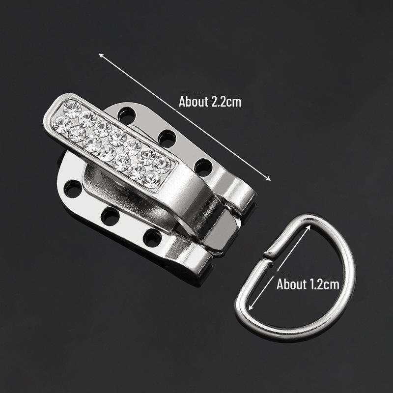 Casaco Exquisito de Moda em Pele de Visão com Fivela Bico de Pato e Botões Decorativos Especiais