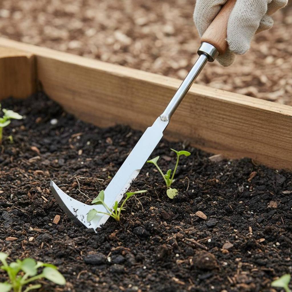 Crevice Weeder Multi-Functional Crevice Weeding Tool Crack Weeder Sturdy-Duty Crack Weeding Stainless Steel for Walkway