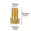 20pcs Bicycle Valve Pump Converter Adapter Convert Nozzle Inflation Adaptor F/V To A/V Bike Valve Adapter