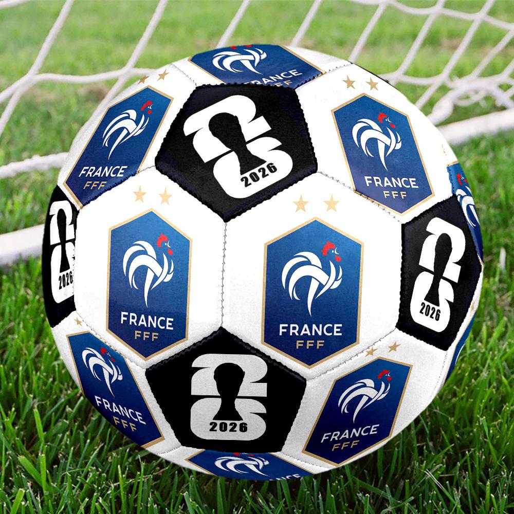 1 pz Pallone da Calcio Francia Taglia 5 Pallone da Calcio Professionale Partita Allenamento Pallone da Calcio Sportivo Indoor e Outdoor Pallone da Allenamento Club Leggero Resistente y31