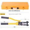 Hydraulic Crimping Pliers Portable Hydraulic Manual Crimping Copper Aluminum Nose Terminals Tool