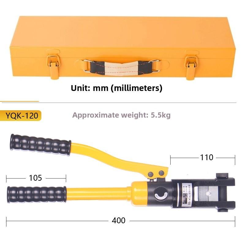 Hydraulic Crimping Pliers Portable Hydraulic Manual Crimping Copper Aluminum Nose Terminals Tool
