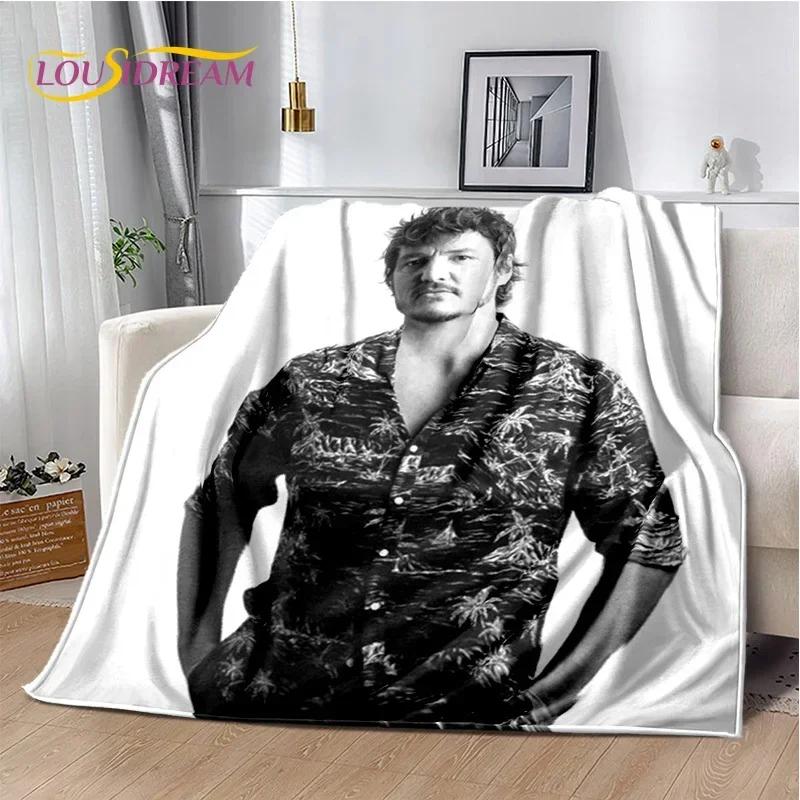 Pedro Pascal Funny Printing 29 Style Blanket,Soft Throw Blanket for Home Bedroom Bed Sofa Picnic Travel Office Cover Gifts Kids