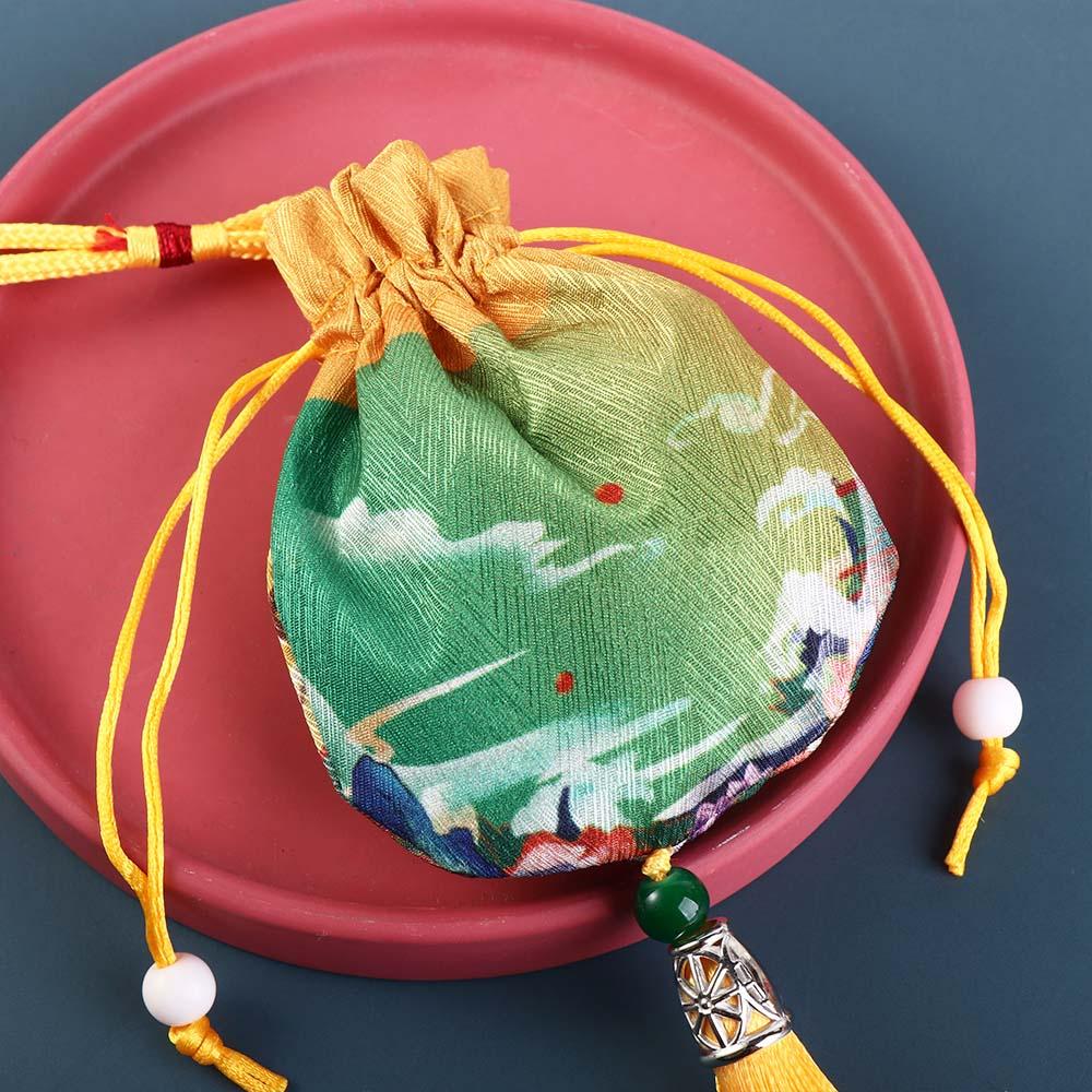 Decoration Multi Color Cloth Women Jewelry Bag Empty Sachet Chinese Style Storage Bag Purse Pouch