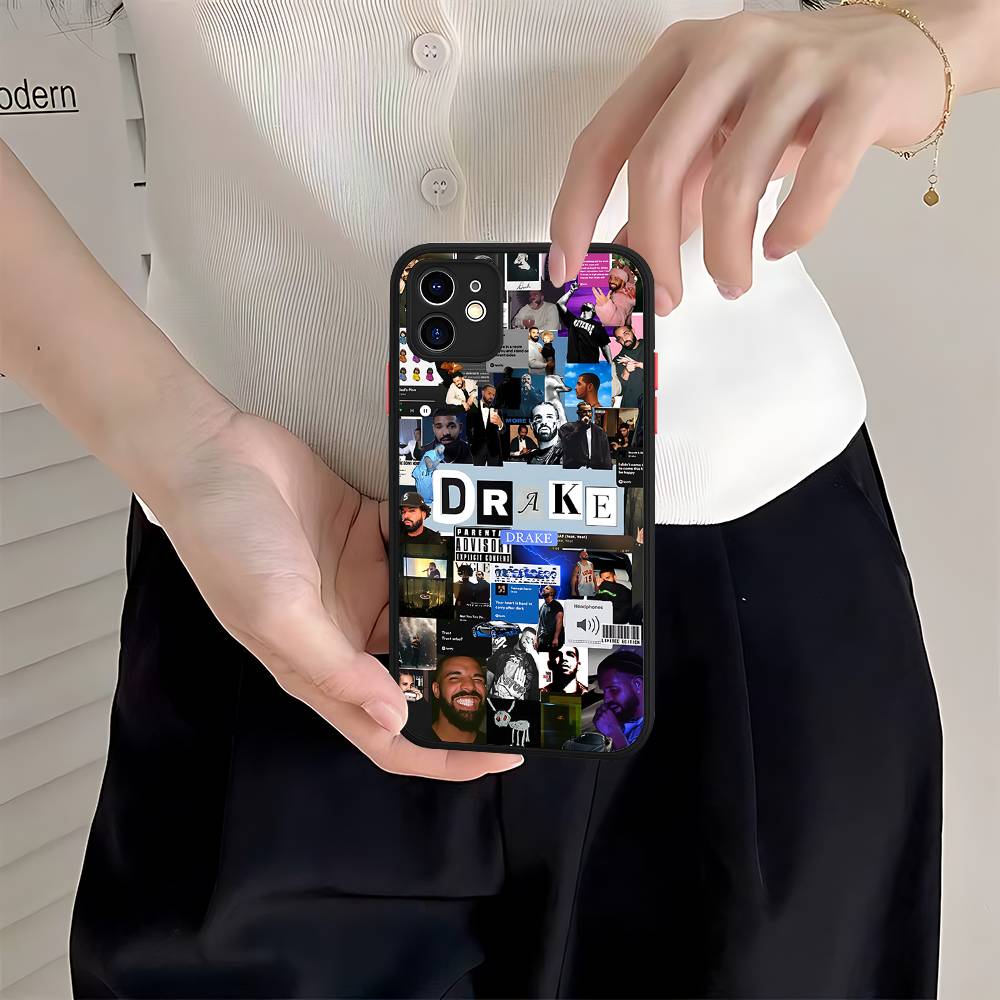 Singer Rapper D-Drake For IPhone 11 12 13 14 15 16 Pro Max Plus X XS MAX Shockproof Matte Back Cover