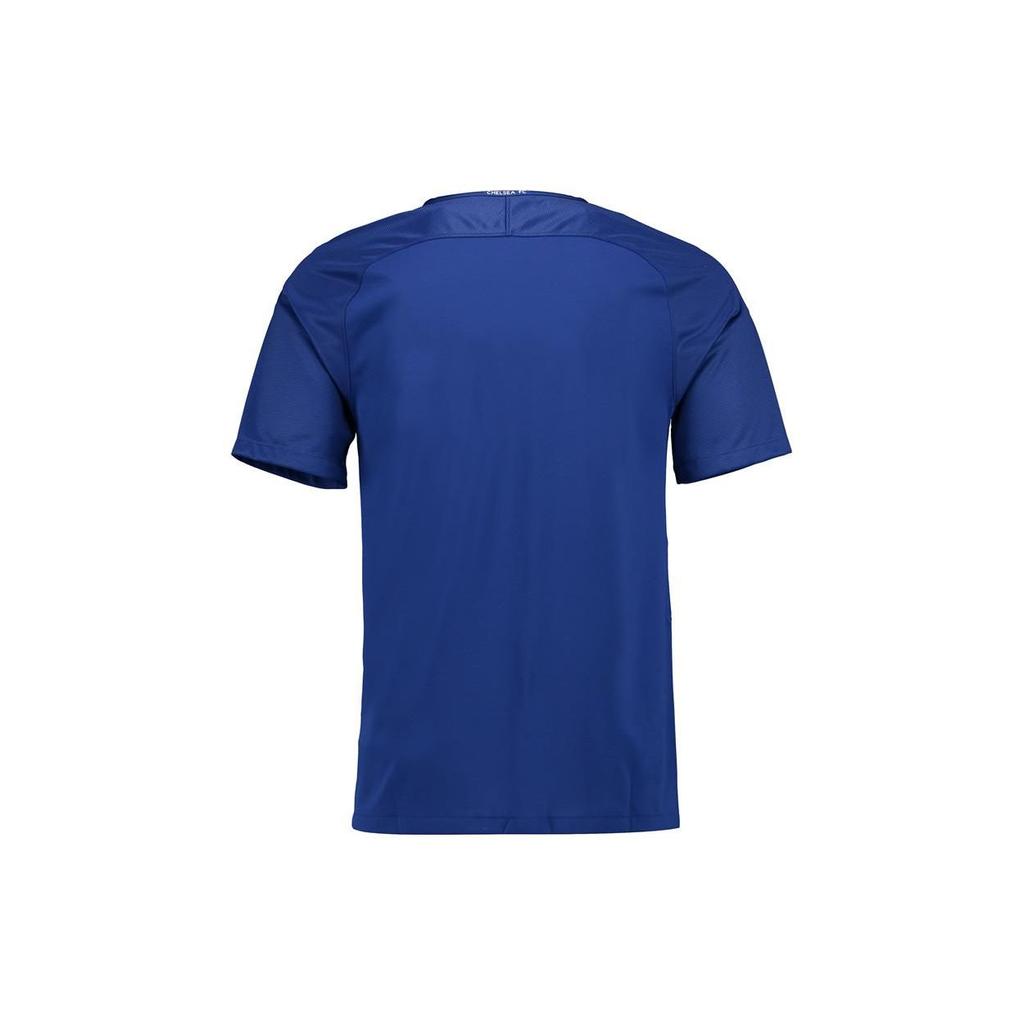 Nike Letter Print Crew Neck T-Shirt Men Tops Blue 905513-496